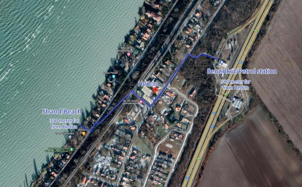 Hedon Brewery Apartments - 200 Meter To The Beach Balatonvilágos エクステリア 写真